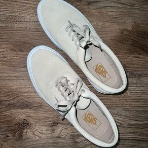 Women’s beige vans